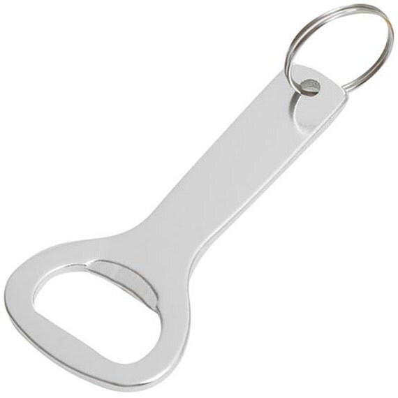 Bottle opener key ring blank