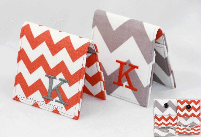 Personalized Square Business card holder Custom made Business