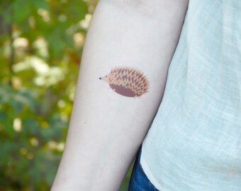 porcupine tattoo etsy porcupine tattoo etsy