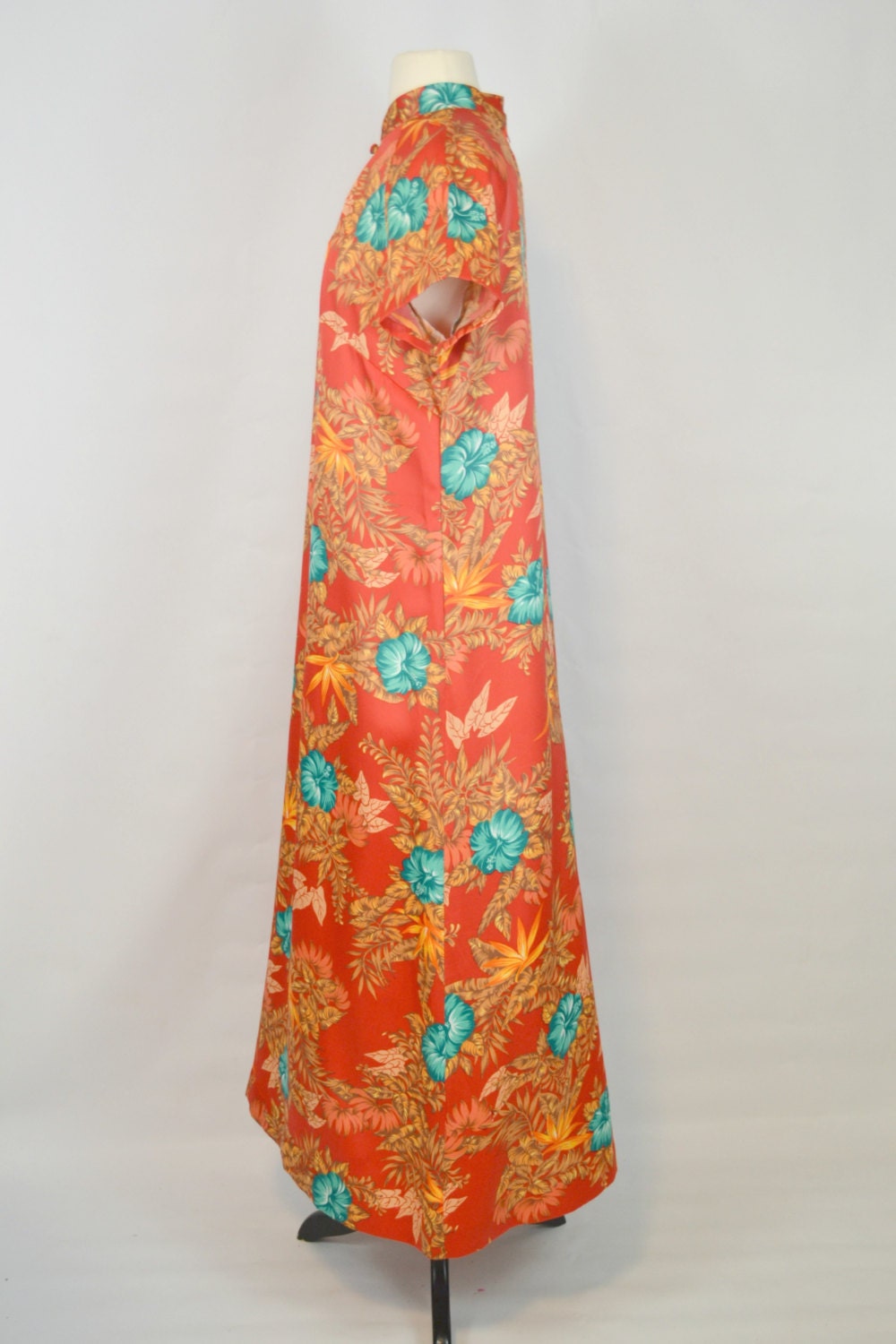 1970s Hilo Hatties Muu Muu Dress