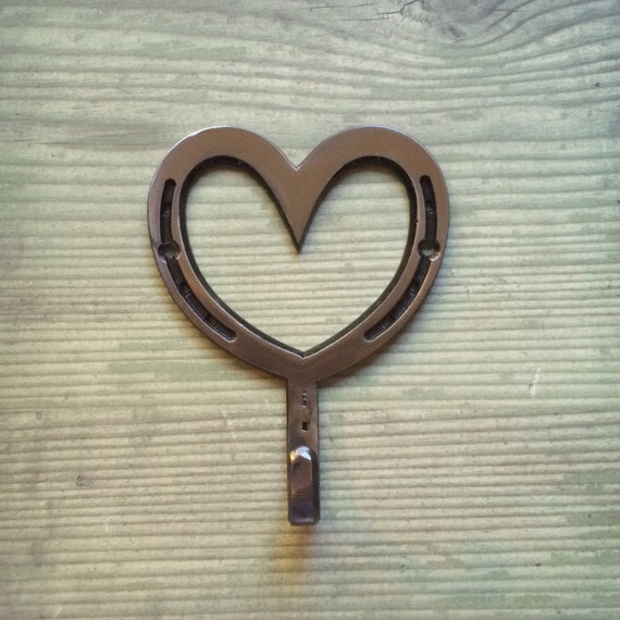 Heart Hook western home decor horseshoe heart engagement