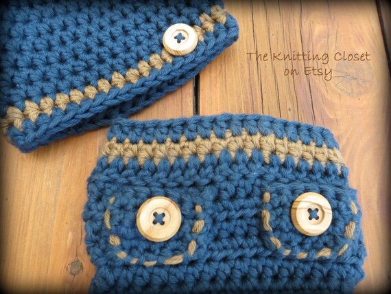 Crochet Diaper Cover Pattern, Crochet Hat Pattern, Newborn ...