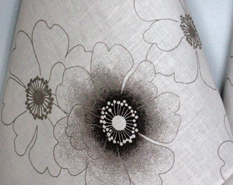 Linen Cotton Dish Towels Flowers - Tea Towels set of 2