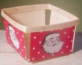 Red Polka Dot Santa Berry Basket - Set of 6 Il_170x135