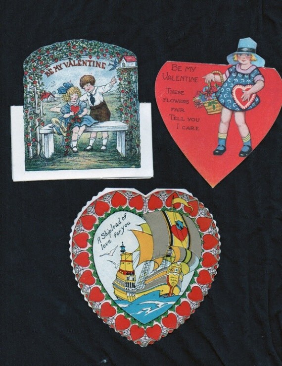 Best Of 22 Valentine Card Lot