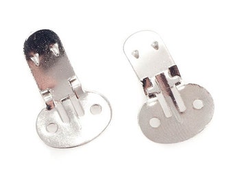 10 pairs Blank Shoe Clips