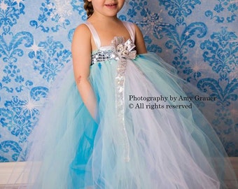 Queen Elsa, Frozen, Disney Inspired Tutu Dress