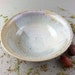 Golden pearlescent bowl