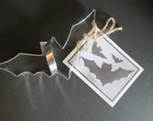 Bat Cookie Cutters- Halloween cookie cutter, bat shaped, bat themed party, Cookie cutters, spooky cutter, party favors, Il_170x135
