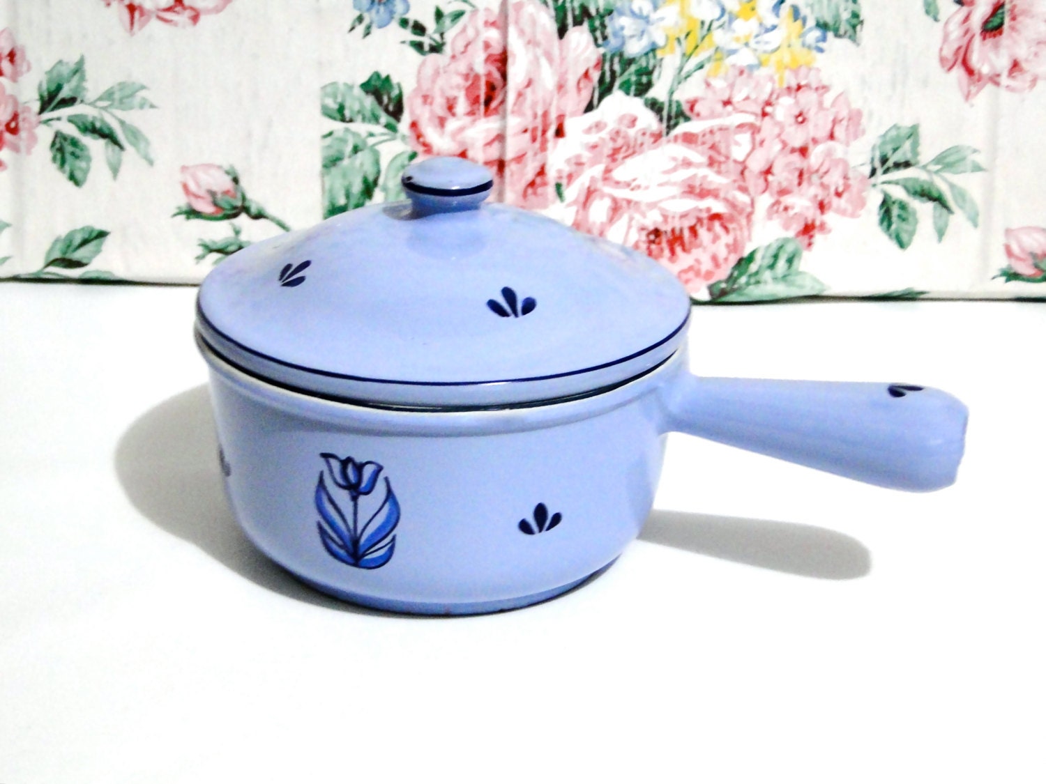 Vintage Cookware Dru Holland Cast Iron Enamel by SueEllensFlair