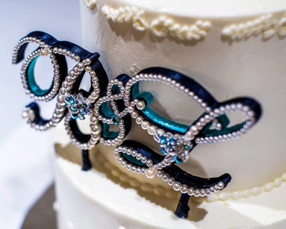 Items similar to Wedding  Cake  Topper  CUSTOM Triple 