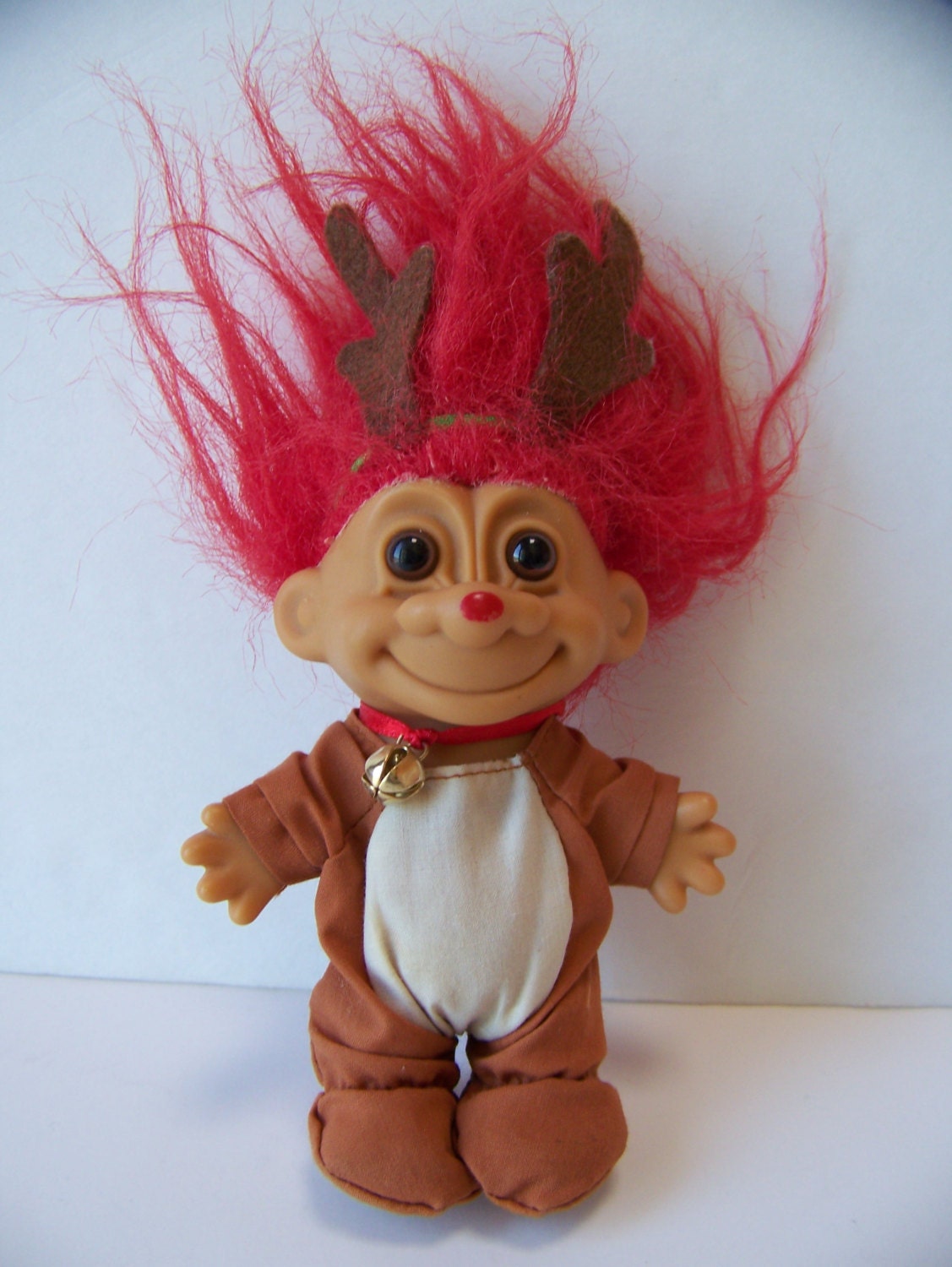 reindeer troll doll