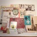 30 pc. FRENCH THEME Mixed Media Ephemera Scrap Pack, Vintage Paper Ephemera Pack for Collage, Altered ARt
