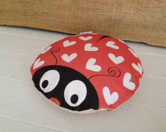 Ladybird Love Bug Cushion