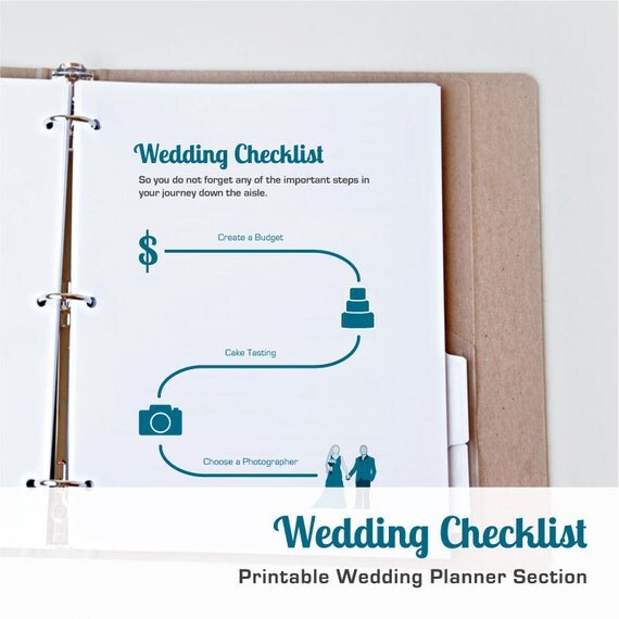 printable 12 month wedding checklist printable wedding