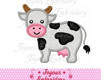 Instant Download Cow Applique Embroidery Design NO:1547