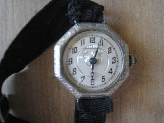 Abra+Watch+Co+Swiss Vintage Abra Swiss Watch Art Deco Octagon by CASAMARISOL on Etsy