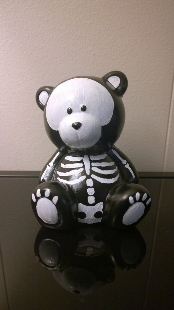 skeleton teddy