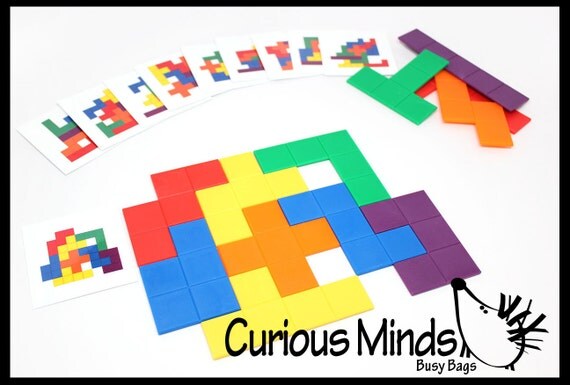 Learning game: Pentominoes Pattern Match Busy Bag