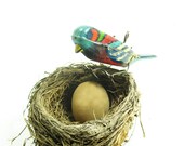 Vintage Bird, Wind-Up Toy, Lindstrom, 1928, Antique Toy Vintage Bird, Wind-Up Toy, Lindstrom, 1928, Antique Toy