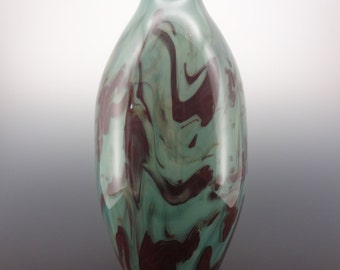 Hand Blown Glass Vase