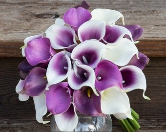 Popular items for lily bridal bouquet on Etsy