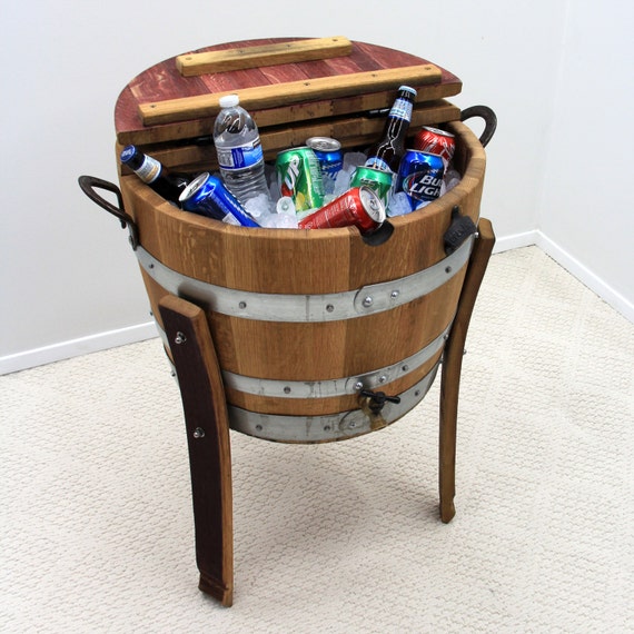 15 gal Wine barrel ice cooler