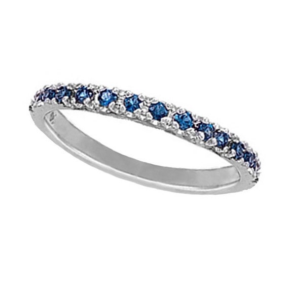 stackable sapphire rings for women