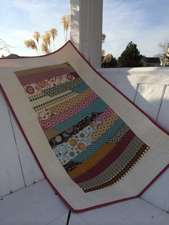 Quilted changing pad.