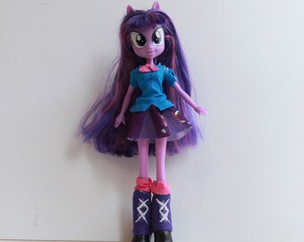 MLP Custom Repaint/clothed doll/toy Twilight Sparkle 