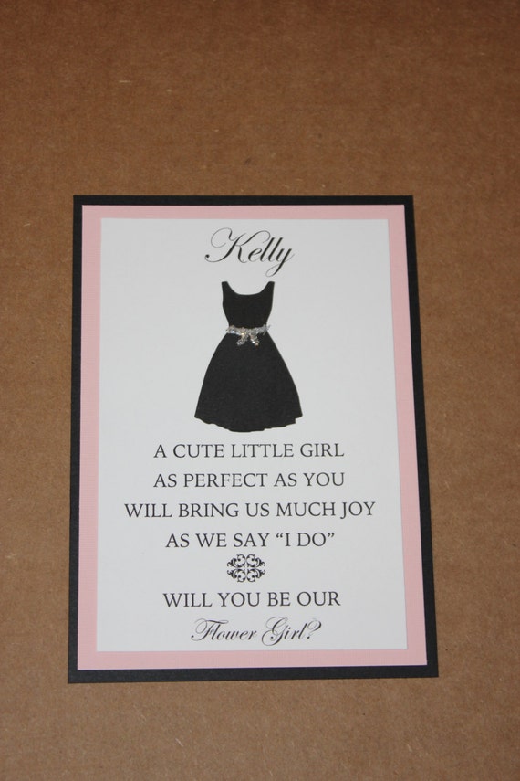 New 60 Card To Ask Flower Girl
