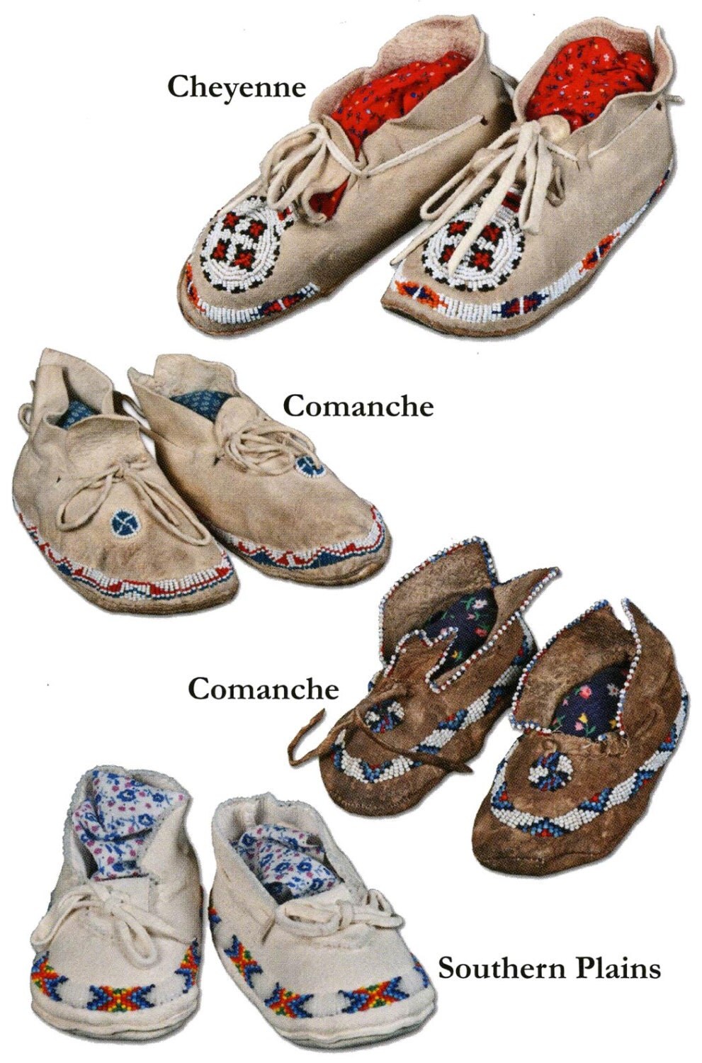 plains boot moccasin pattern