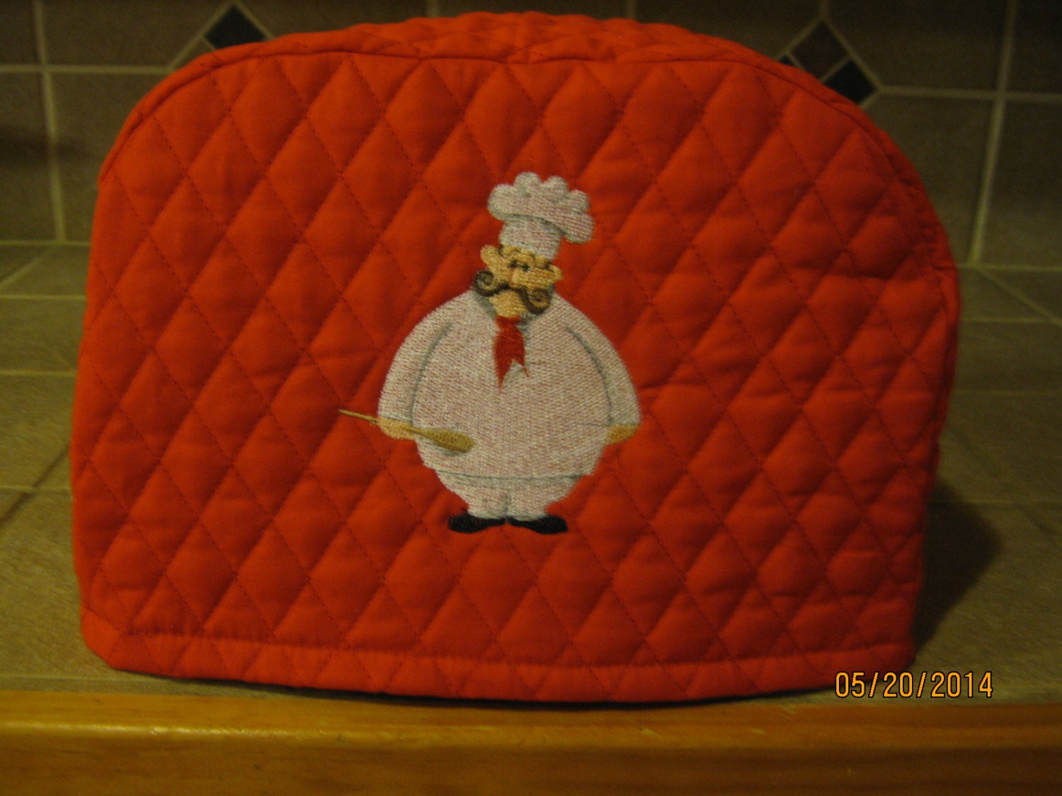 3 Colors to Choose Toaster Cover 2 or 4 Slice HAPPY CHEF