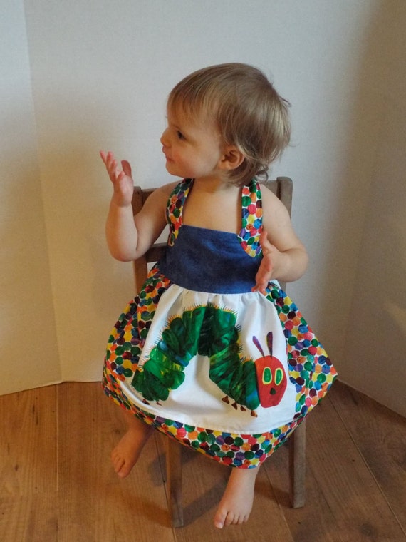 Very Hungry Caterpillar Dress Clothing by DesignedForDelilah