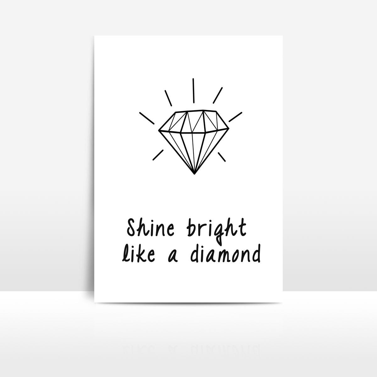 Shine bright like a diamond картинки