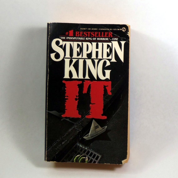 IT Book 1987 Stephen King Paperback First Signet by LeftHandPath