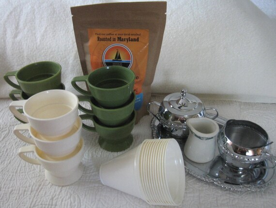 Of Vintage  Solo Cups, Retro Cup Coffee vintage  Solo Holders, Vintage  solo holders Cozy Set cup
