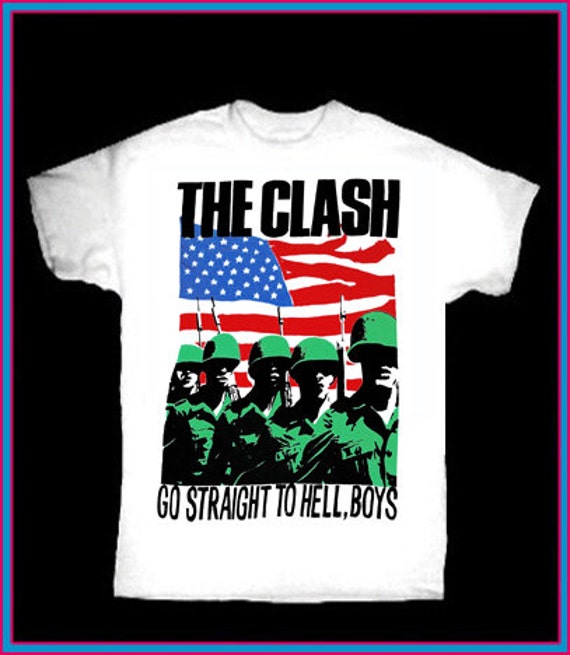 clash straight to hell t shirt