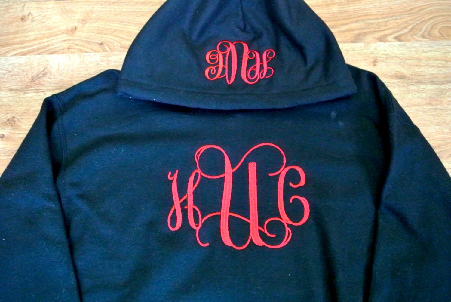 Monogrammed Hoodie/Sweatshirt by RileyAnneBoutique on Etsy