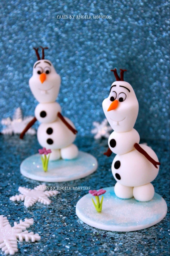 olaf cake toppers