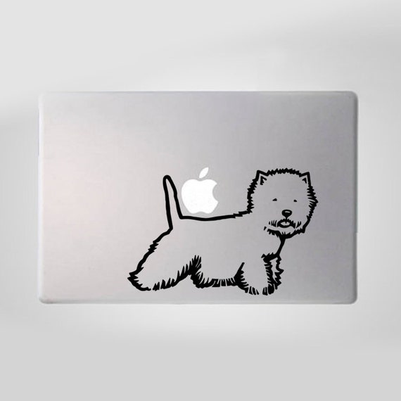 Westie Dog Decal West Highland white terrier Vinyl by PSIAKREW