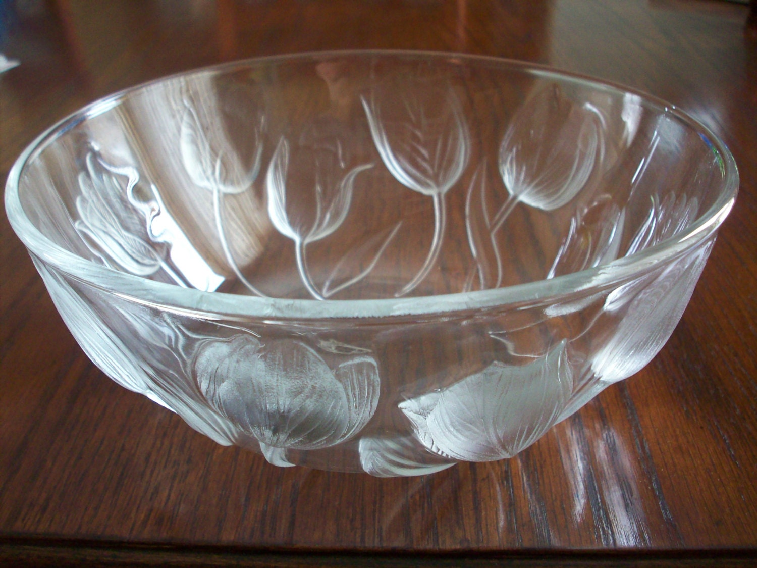 Vintage Teleflora Tulip Bowls Set of 2