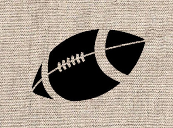 Items similar to Football Stencil on Etsy