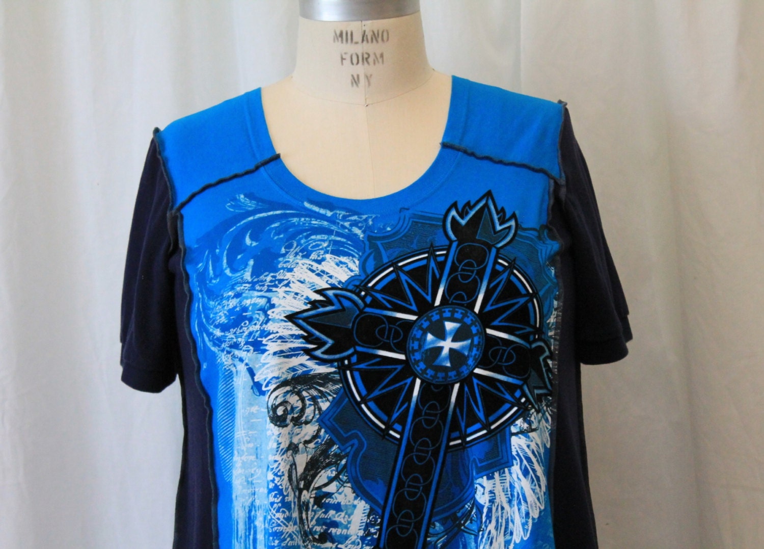 gothic cross shirt