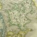 Sidney Hall Engraved Large Antique Map Denmark Plate XV 1828
