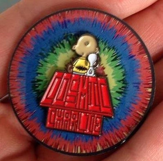 Cosmic Charlie Spinner Pin Grateful Dead Charlie Brown Free