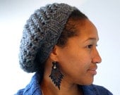 Warm Chunky Womens Knit Winter Hat made from All Natural Fibers