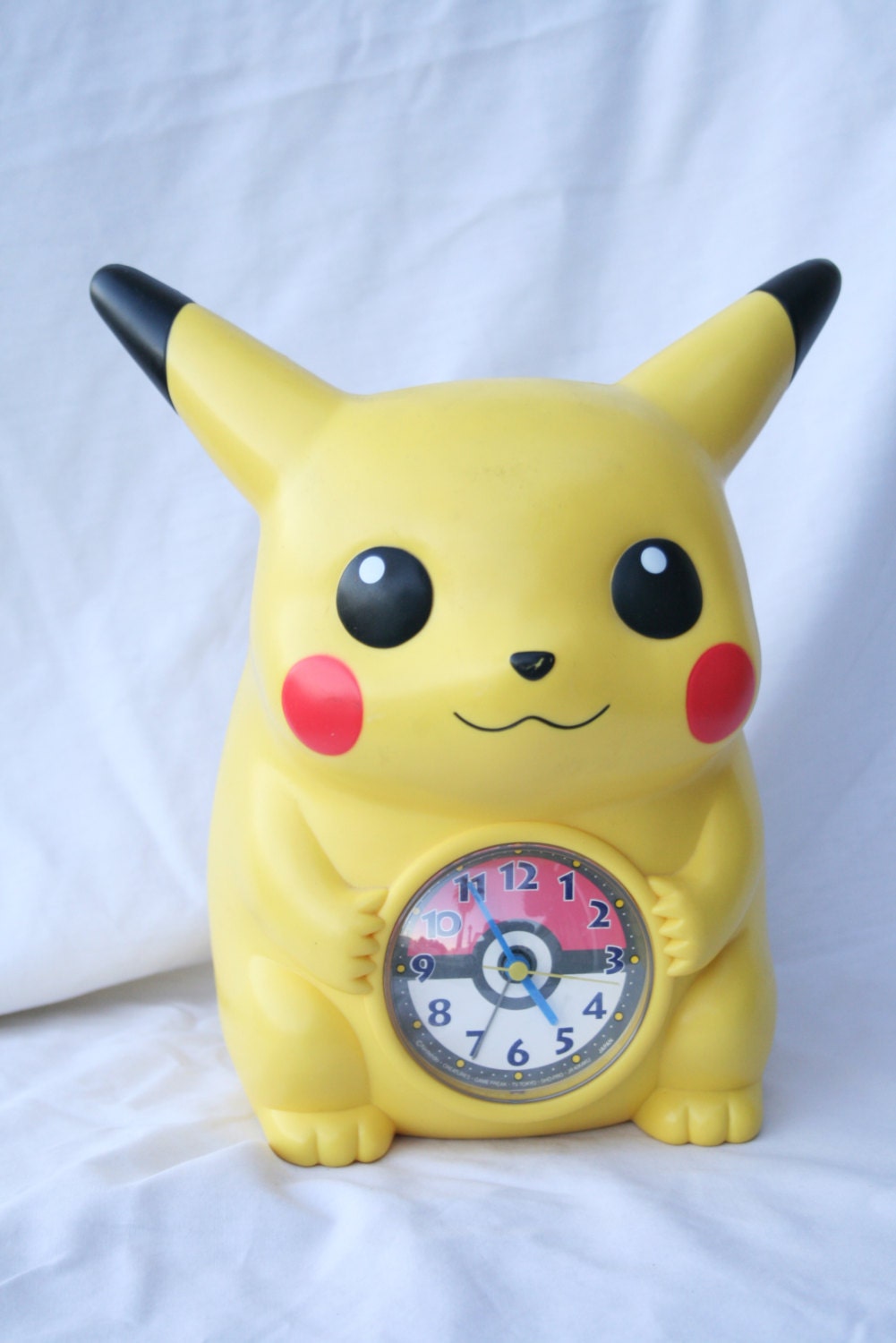 1990s Rare Pokemon Pikachu Alarm clock Singing Pikachu