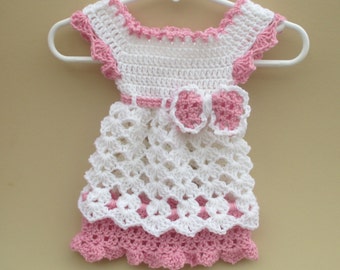 Crochet baby dress baby girl crochet dress summer dress