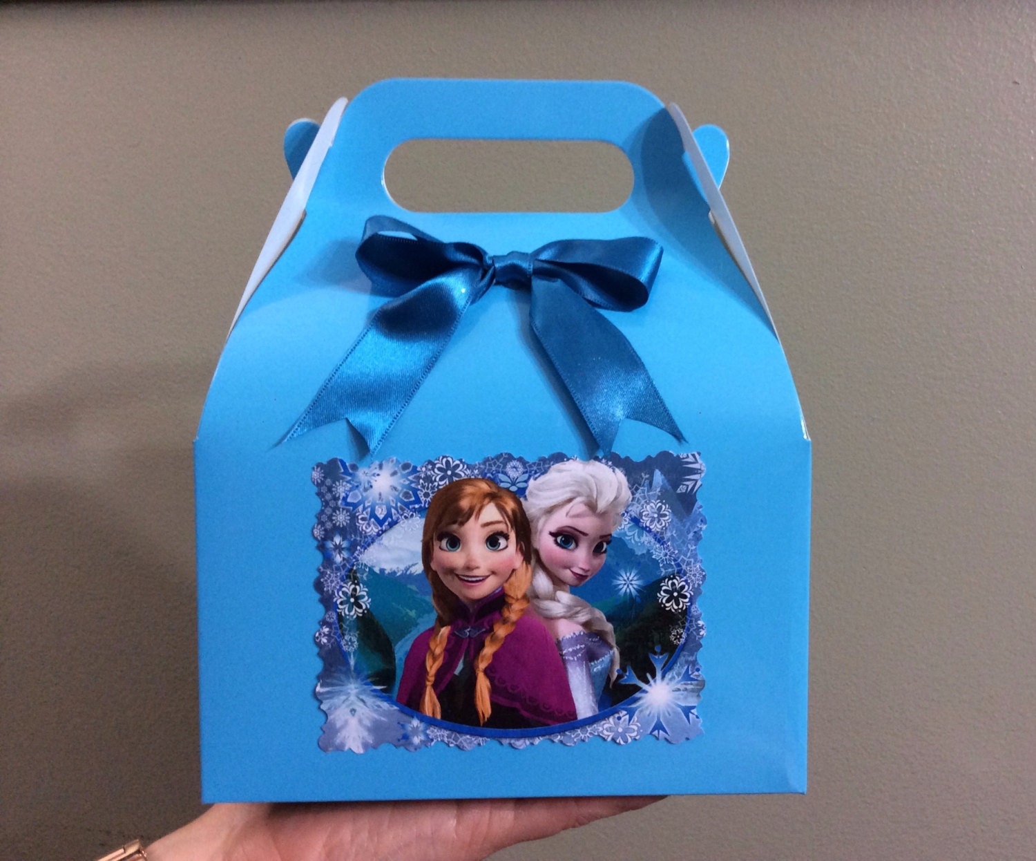 Disney Frozen Elsa Birthday favor Box